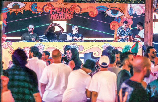 The festival presented a range of artists that included English 4-deck DJ James Hype, the ‘mashup-king’ WeDamnz from the Netherlands and a strong lineup of local artists, complete with strong visuals and flamboyant costumes. (AN photo by Basheer Saleh)