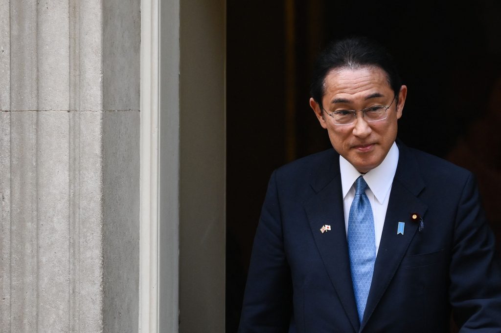 Japan's Prime Minister Fumio Kishida. (AFP)