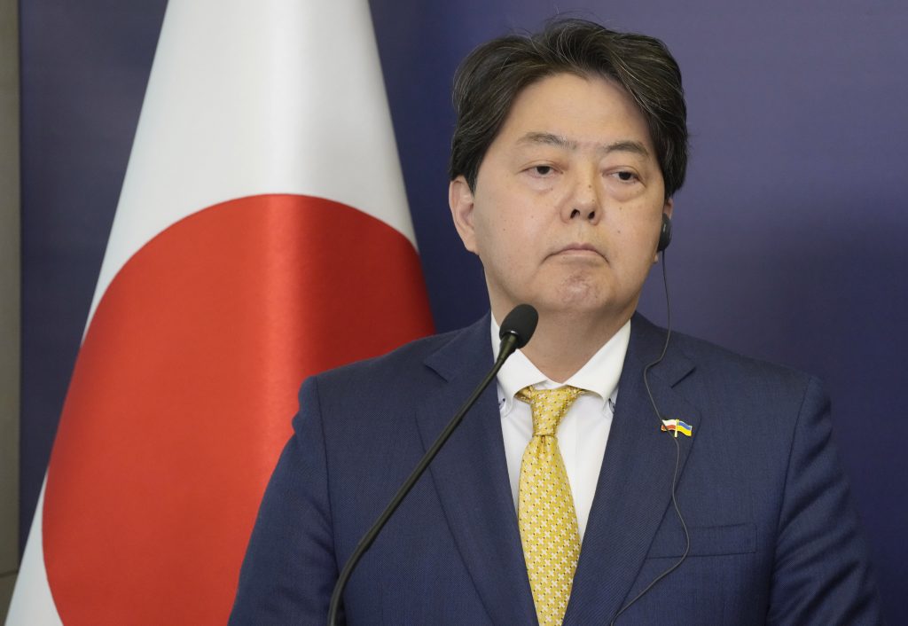apan's Foreign Minister Yoshimasa Hayashi. (File photo/AP)