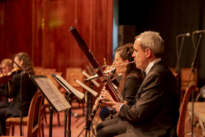 The International Philharmonic Orchestra of Paris, in collaboration with the Saudi national orchestra, dazzled Riyadh on Wednesday. (Supplied)