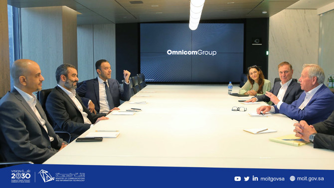 MCIT delegation meeting with Omnicom Group officials. (MCIT/Twitter)