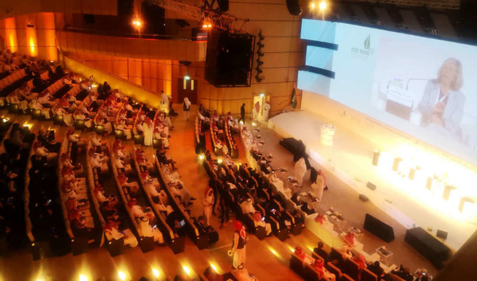 The International Conference and Exhibition for education is being held in Riyadh. (AN Photo by Hebshi Alshasmmari)