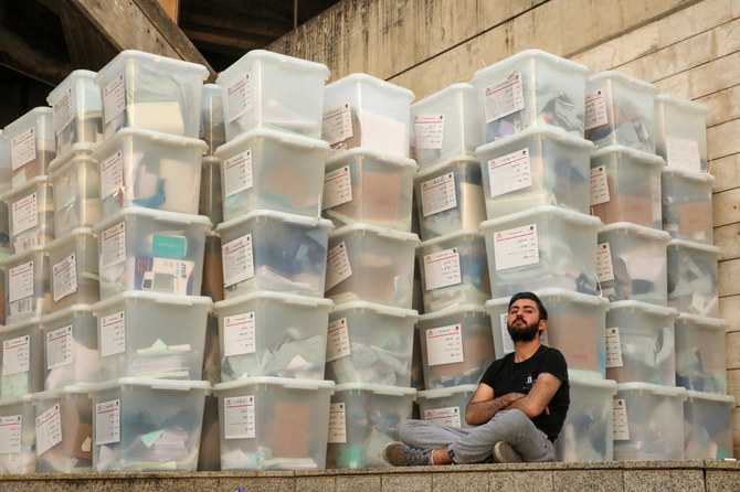 Lebanon’s largest parliamentary bloc, led by the powerful pro-Iranian Hezbollah armed movement, appeared to have suffered a setback against the opposition and independents, initial results show. (Reuters)