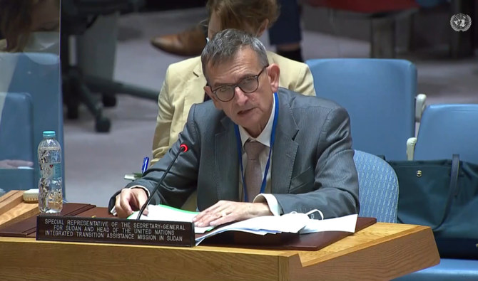 Perthes was speaking during a meeting of the Security Council to discuss the latest developments in the African country, a few days after another peaceful protester was killed by the authorities. (UNITAMS)