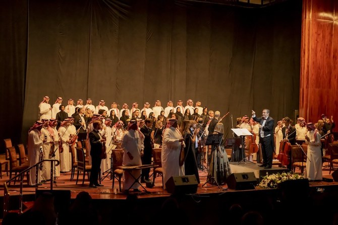 The International Philharmonic Orchestra of Paris, in collaboration with the Saudi national orchestra, dazzled Riyadh on Wednesday. (Supplied)