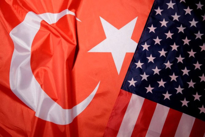 Turkey and U.S. flags are seen in this picture illustration taken August 25, 2018. (Reuters/File Photo)