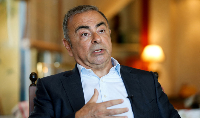 Ex-Nissan boss Carlos Ghosn.