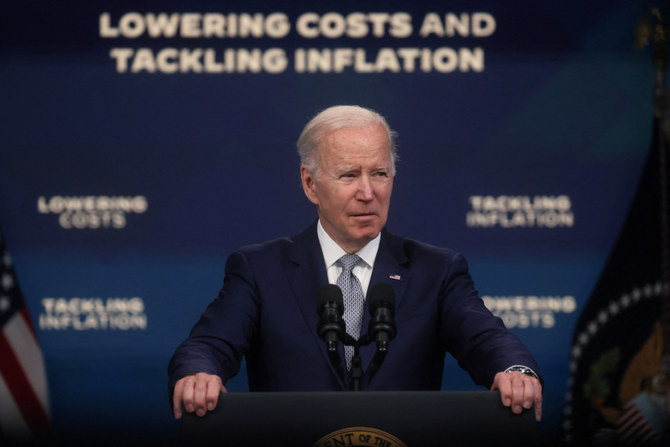 US President Joe Biden speaks before the media at the White House on May 10, 2022. (REUTERS)
