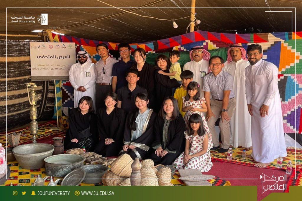 A number of young Japanese diplomats completed a training program organized by Prince Saud Al-Faisal Institute for Diplomatic Studies and Jouf University. (Supplied)