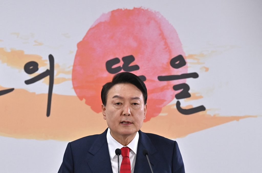South Korean President Yoon Suk-yeol.