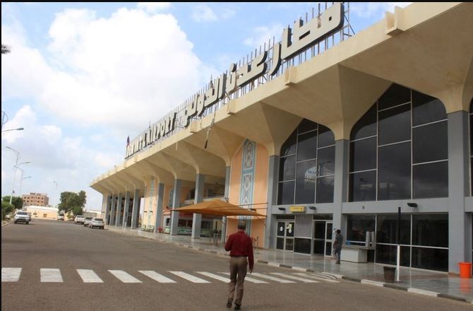 Aden airport is preparing for the arrival of the third plane. (AFP/File Photo)