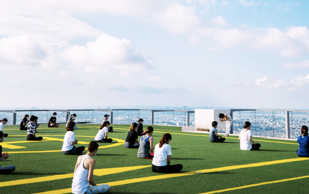 Those hoping to sign up will pay ¥3,850 per person for a class, beginning at 7:30AM available until June 5.  (Ignite Yoga)