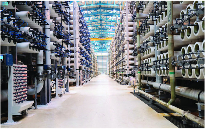 Saudi Arabia's water took a leadership role in implementing desalination technology in the early 70s. Now it is moving toward increasing hydrogen production. (SPA)