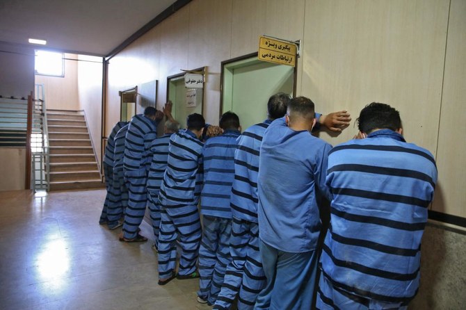 Robbers had taken advantage of June 5 public holiday to break into a Tehran bank. (TASNIM NEWS / AFP)