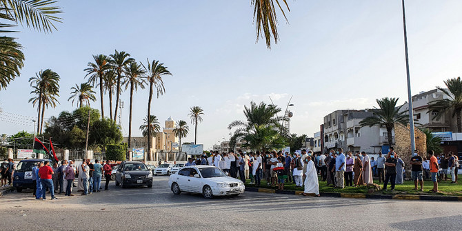 Political infighting plagued Libya to fill the power vacuum since the ousting of Muammar Qaddafi. (AFP)