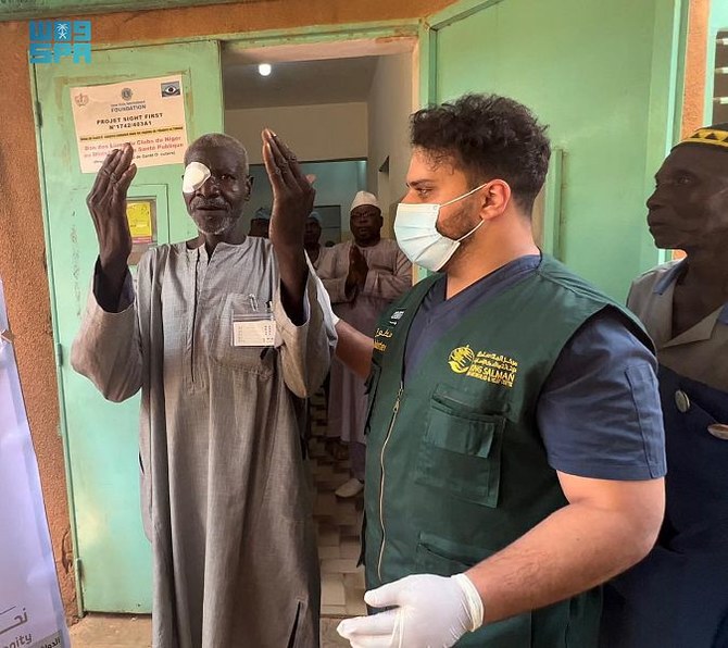 The KSrelief campaign was launched in the southern city of Tahoua in Niger. (SPA)