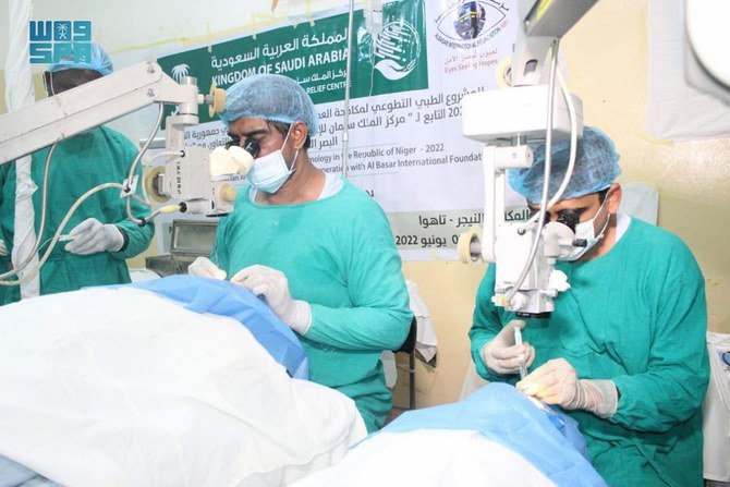 The KSrelief campaign was launched in the southern city of Tahoua in Niger. (SPA)