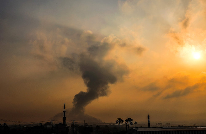 There were no immediate reports of casualties in Gaza or Israel, which intercepted the rocket that was launched toward the city of Ashkelon, setting off air raid sirens and sending residents to bomb shelters. (AFP)