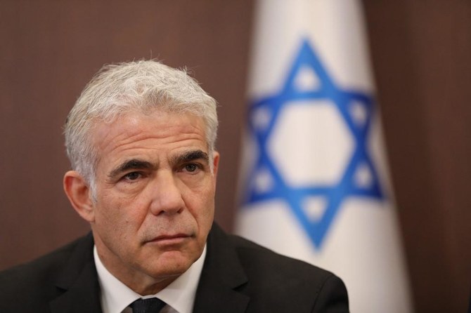 Israeli Foreign Minister Yair Lapid plans to visit Turkey this week. (File/AFP)