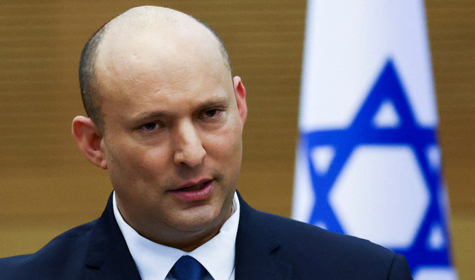 The development comes after Prime Minister Naftali Bennett announced on Monday that he would disband his alliance of eight ideologically diverse parties. (Reuters)