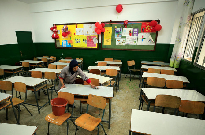 Lebanon’s Ministry of Education and Higher Education organized exams around where invigilators live to reduce transport costs. (Reuters/File)