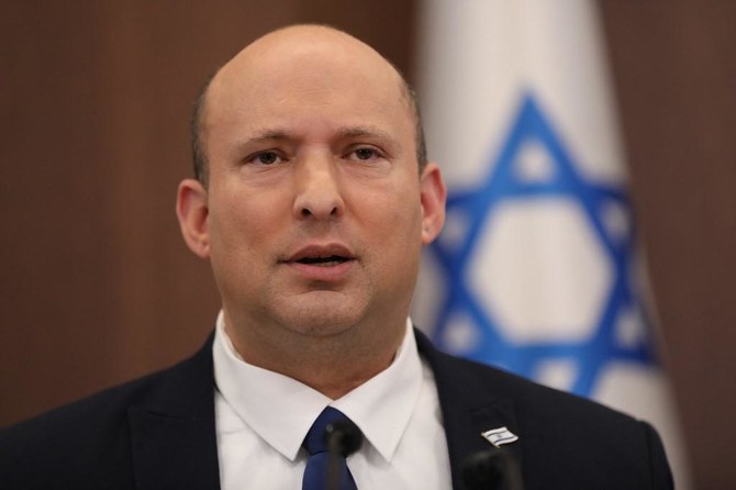 Israeli Prime Minister Naftali Bennett. (File/AFP)