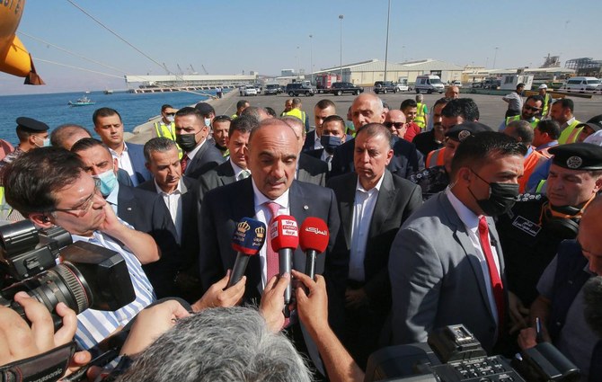 Prime Minister Bisher Al-Khasawneh visited the site Tuesday and said the gas concentration in the area had returned to normal. (AFP)