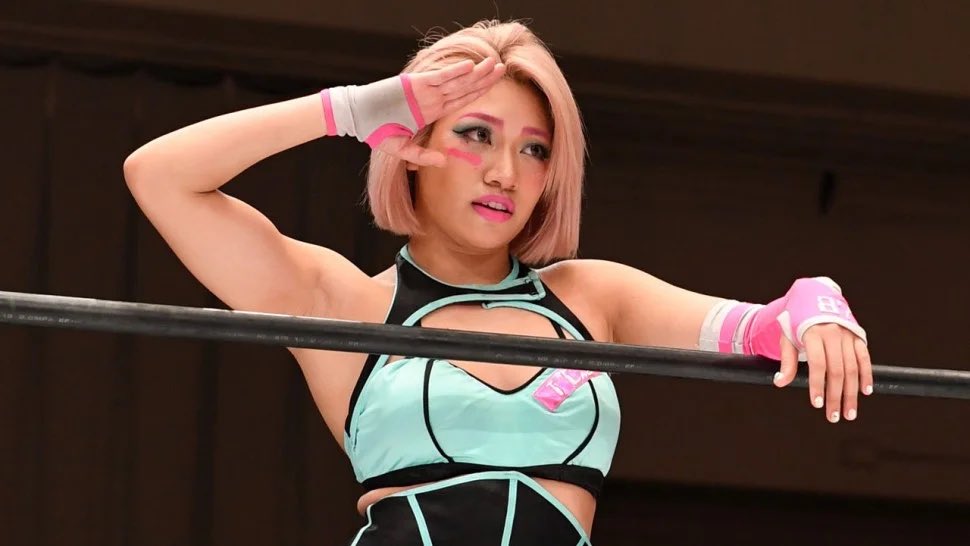 Wrestler Hana Kimura. (Twitter)