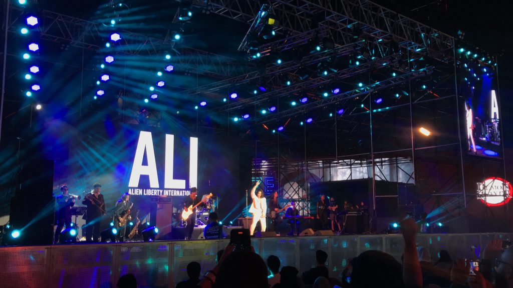 ALI performed in Saudi Arabia on Thursday, June 16, at Anime Village. (AN Photo)