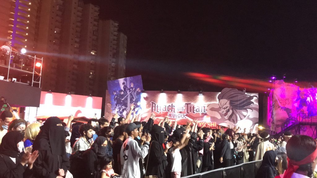 ALI performed in Saudi Arabia on Thursday, June 16, at Anime Village. (AN Photo)