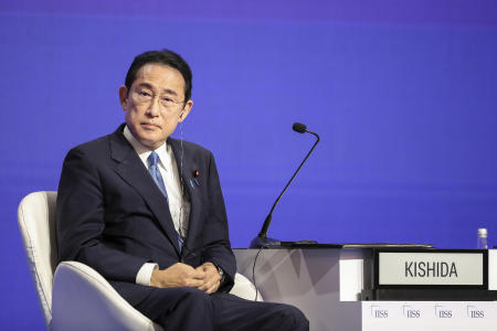 Prime Minister of Japan Fumio Kishida. (AP)