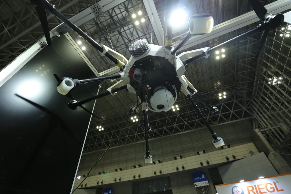 The latest drones and prototypes for industrial, military and civilian use were displayed by 166 exhibitors at the Japan Drone expo 2022. (ANJP Photo)
