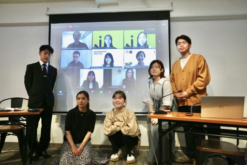 Japanese youth join international push to abolish nuclear weapons. (ANJP)