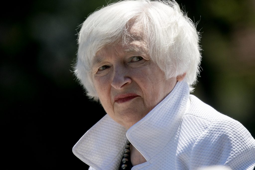 U.S. Treasury Secretary Janet Yellen. (AFP)
