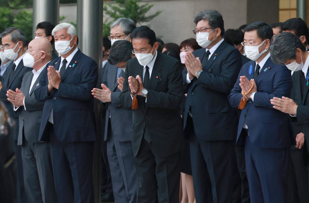 The faction lacks an Abe successor candidate who is expected to be unanimously approved by its members, and it has a history of splits resulted from leadership struggles. (AFP)