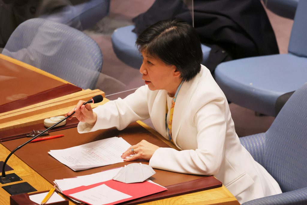 Nakamitsu told a virtual press conference at the Japan National Press Club in Tokyo that she wants the event, set to start in New York next week, to
