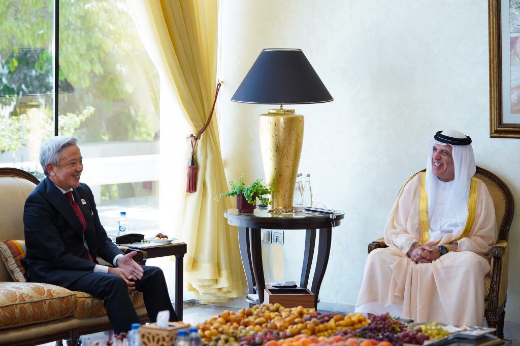 Sekiguchi and Sheikh Al Qasimi discussed ways in which the two countries can strengthen their relations in various fields. (WAM)