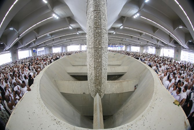 Hajj pilgrims welcomed Eid Al Adha on Saturday. (AN Photos by Adnan Mahdali)