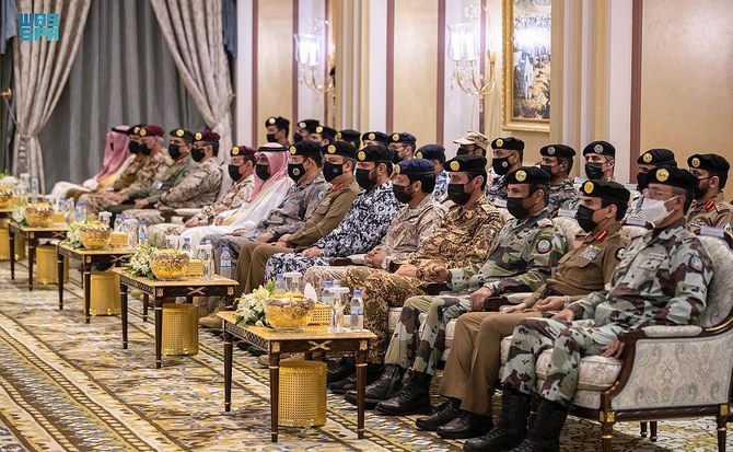 Saudi Interior Minister Prince Abdulaziz bin Saud bin Naif praised the efforts of security and military personnel in ensuring a safe Hajj. (SPA)