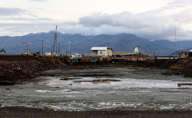 Iran's salt lake of Urmia had been shrinking in one of the worst ecological disasters of the past 25 years. (AFP)