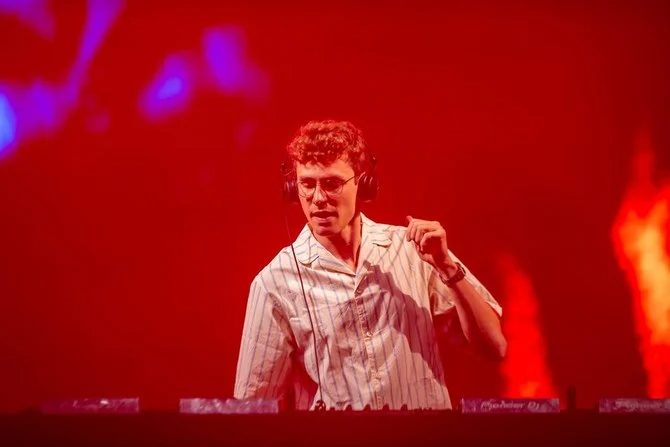 Featuring hit tunes Are You With Me and Where Are You Now, Belgian DJ Lost Frequencies put on a show that went down an absolute treat with dance lovers. (Supplied)