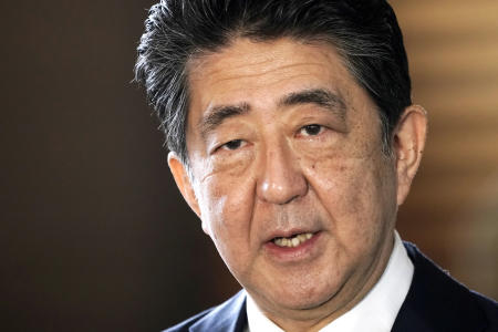 Former Japan Prime Minister Shinzo Abe.
