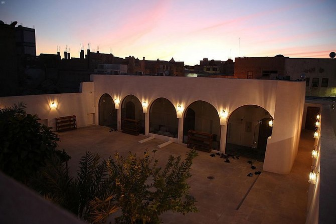 One of the historical mosques that was restored during the first phase of the Mohammed bin Salman Project for Developing Historical Mosques can be seen. (File/SPA)