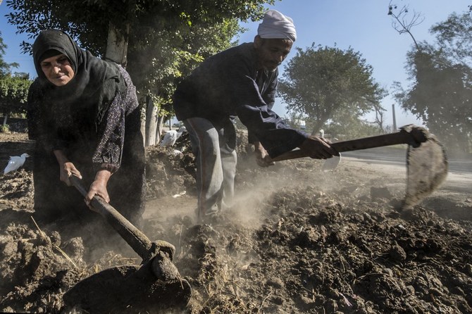 The $50 million in funding will, among other things, support Egypt’s smallholder farmers, according to the US Embassy in Cairo. (AFP)