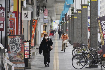 The daily number of new COVID-19 cases in Japan came to 76,011 on Tuesday, above 70,000 for the first time since March 3.