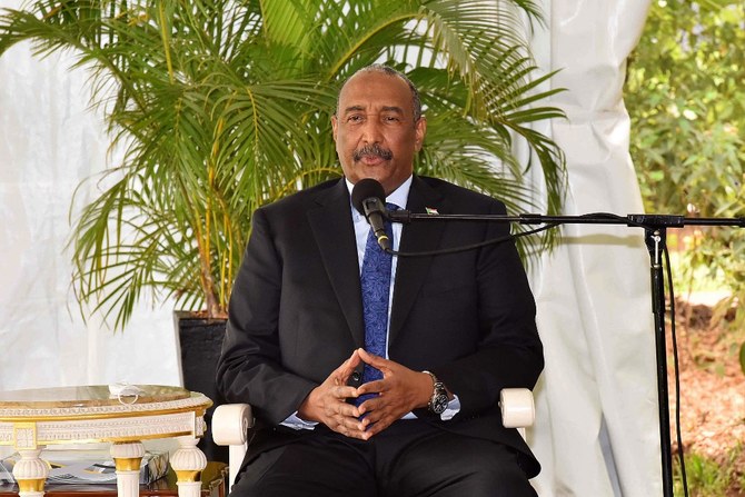 The Chairman of the Transitional Sovereignty Council of Sudan General Abdel Fattah Al-Burhan. (File/AFP)