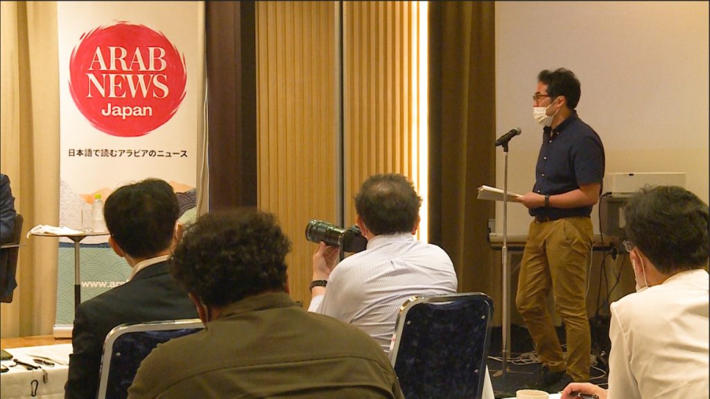 Journalists from leading Japanese media outlets such as NHK, Jiji Press, Kyodo News, TV Tokyo, Asahi Shimbun and Nikkei Shimbun were in attendance. (ANJP Photo)