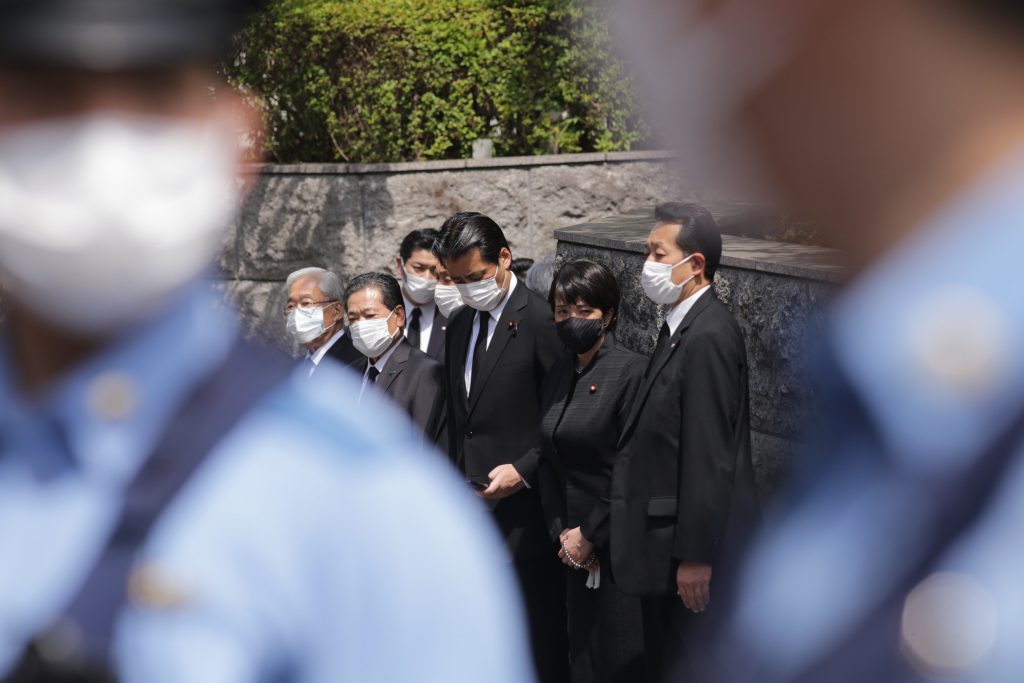 Abe’s assassination ahead of Sunday’s parliamentary election shocked the nation as a threat to democracy and raised questions over whether security for Abe was adequate. (ANJ Photo)