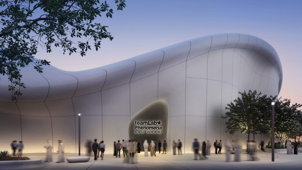 New art space to feature an architectural vision and captivating artworks based on teamLab’s original concept of Environmental Phenomena, Construction of the cultural offering is expected to be completed in 2024.