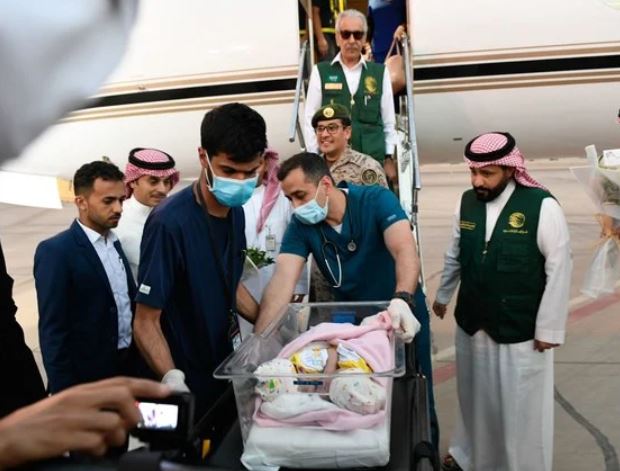 The operation will be held at King Abdulaziz Medical City at the Ministry of National Guard in Riyadh. (Twitter/@KSrelief)